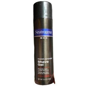 2 x Neutrogena Men Razor Defense Shave Gel for even Sensitive Skin 7 oz.